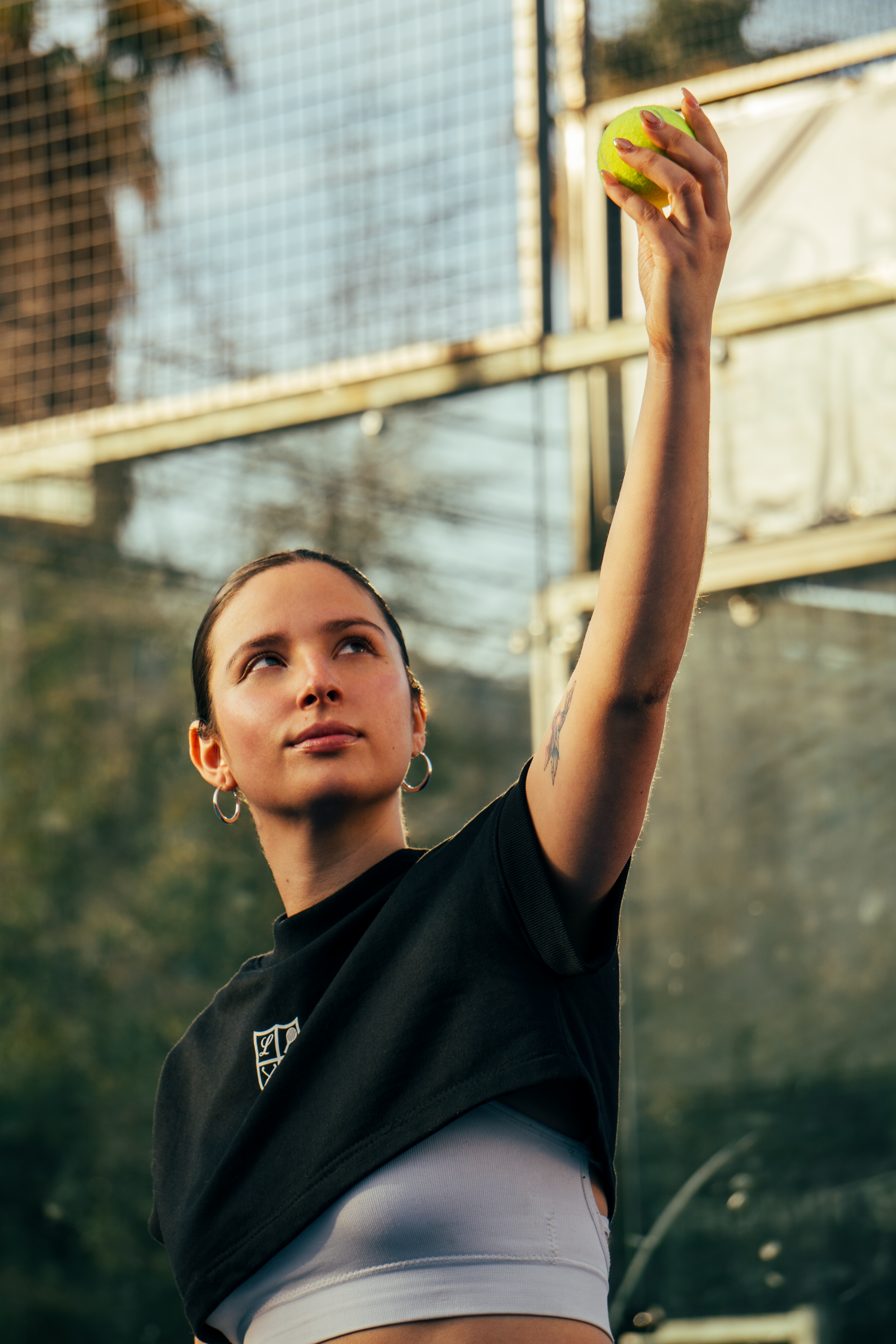 Colecciones crop top lv sport