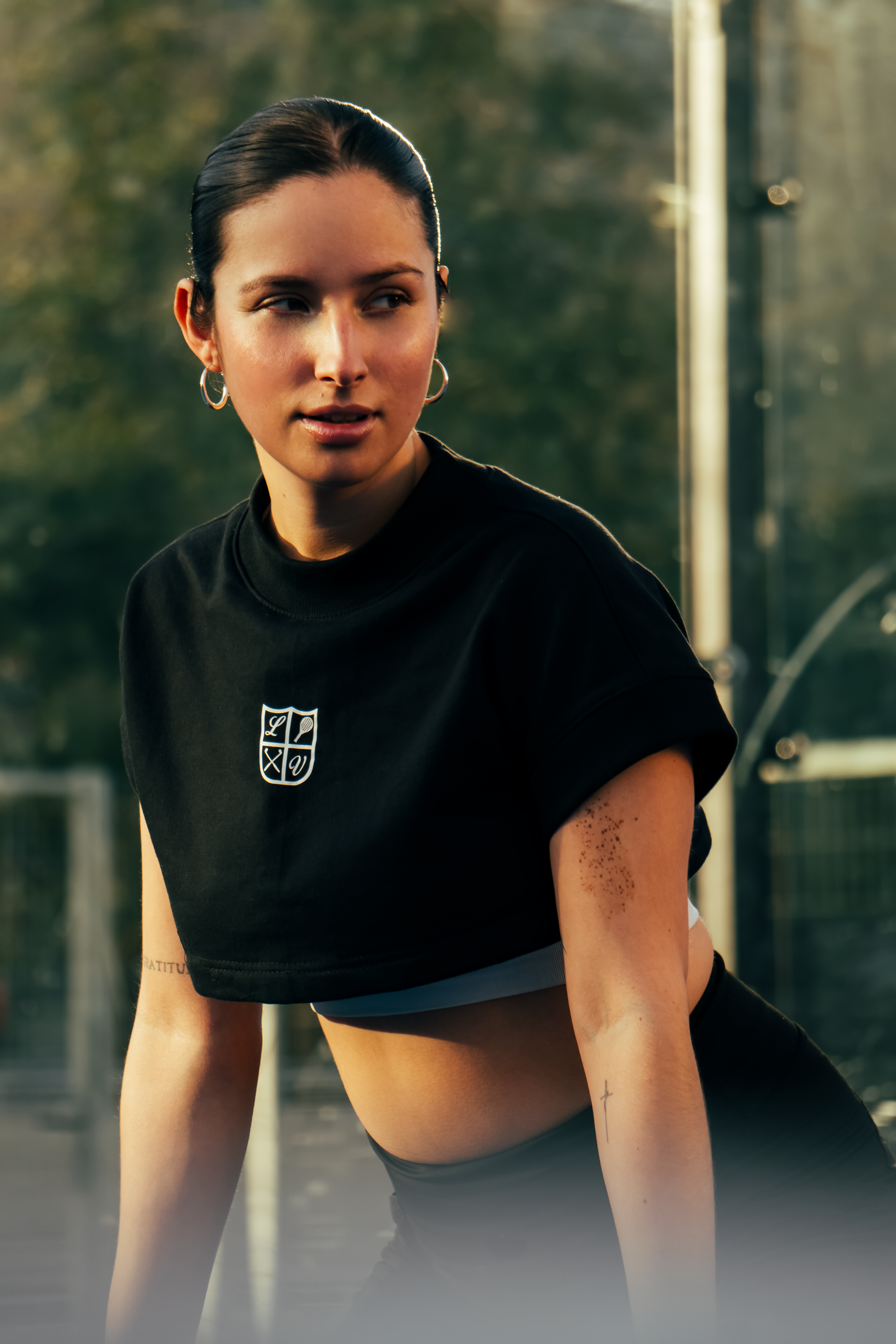 Colecciones crop top lv sport